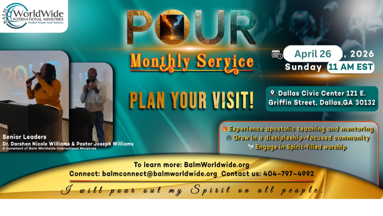 POUR | Discipleship & Worship Community